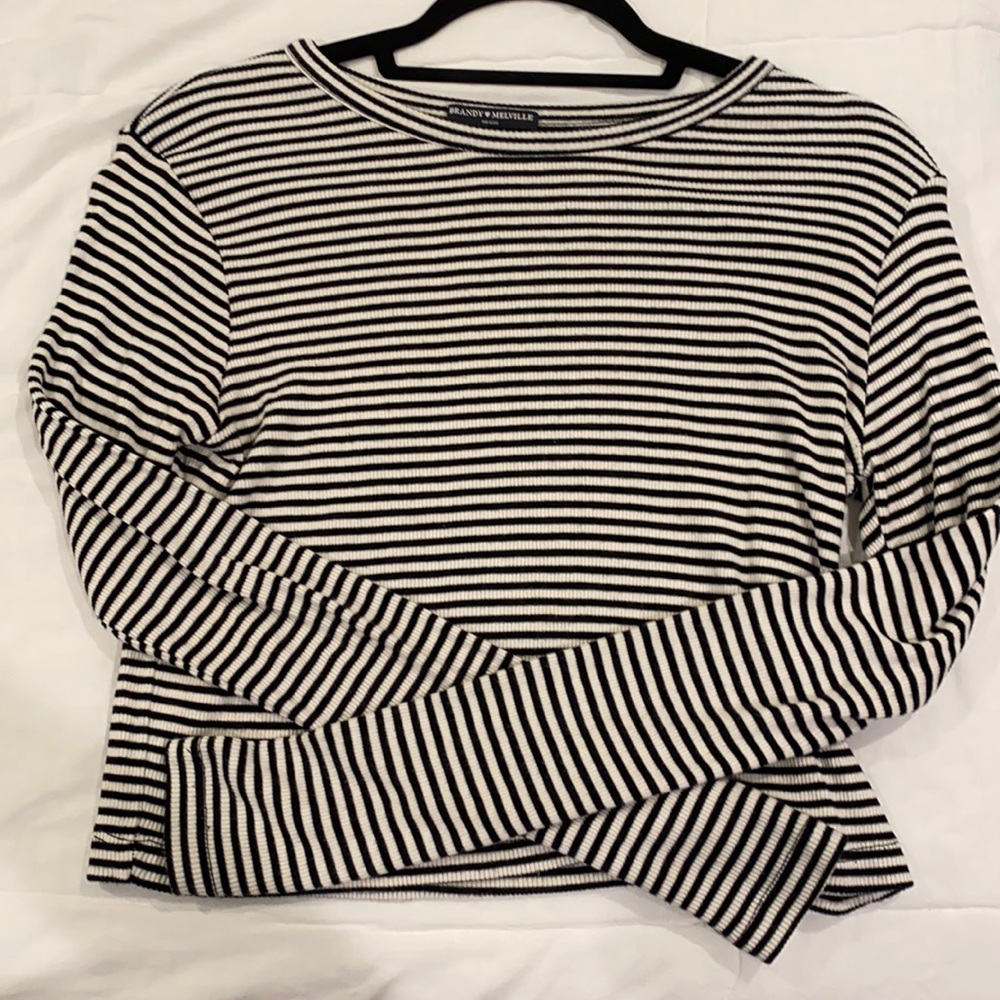Brandy Melville stripped long sleeve